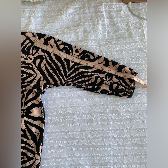 BCBG Black and Tan dress size Small Midi Mini - Picture 10 of 10